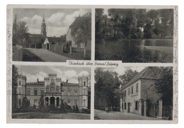Postkarte 4 Schloss Thierbach